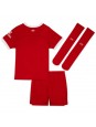 Liverpool Replika Hemmakläder Barn 2023-24 Kortärmad (+ byxor)